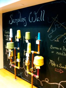 sampling wall